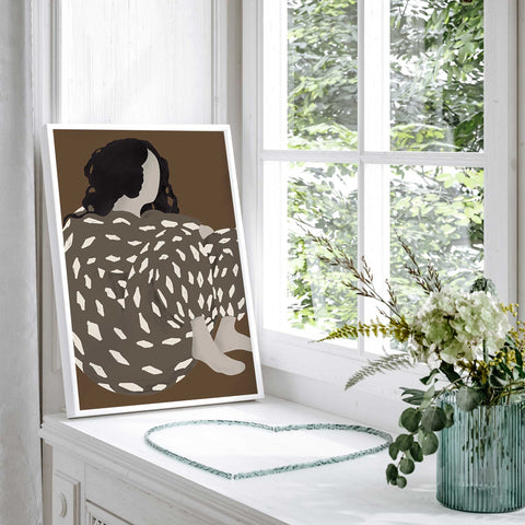 reflective moment art print