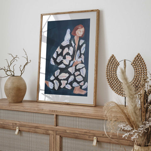 Serene Companion Canvas Print