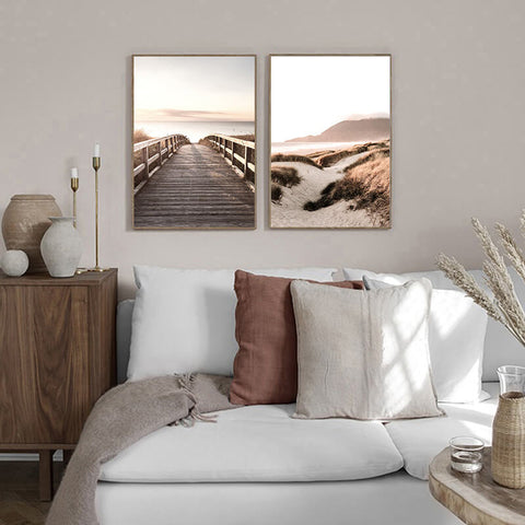 Bridge To The Beach Poster - Nature Wall Prints Online - oakposter.ca