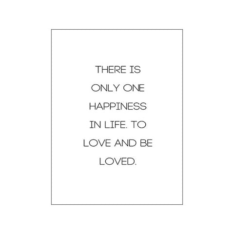 Waterproof High-quality Happiness Quote Poster - Best Wall Prints