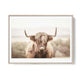 Highland Cow Poster Painting Canvas Wall Prints Online Oak poster