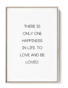 Happiness Quote Poster