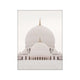 Mosque building Misty Morning Lake Poster - Canvas art Prints Online - oakposter.com