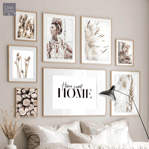 Reed Grass On the Beach Poster - oakposter