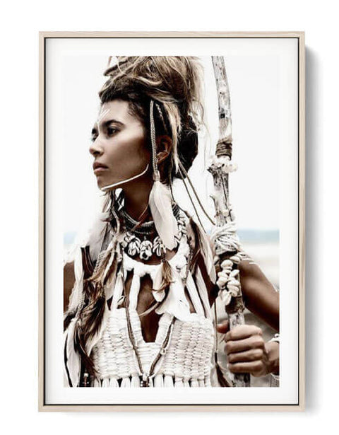 Wild Boho Woman Fashion Posters Online oakposter.ca