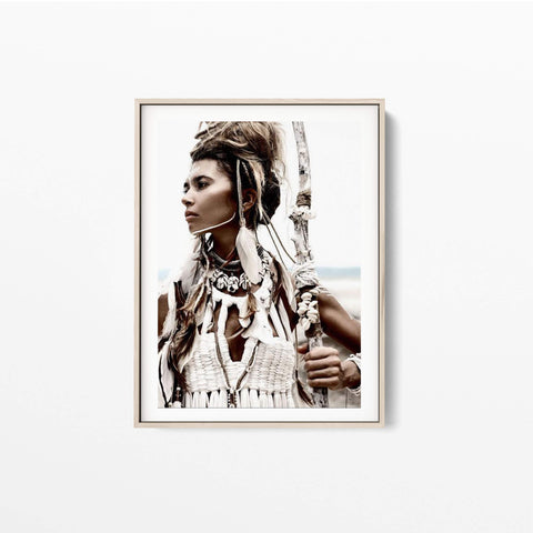 Wild Boho Woman Fashion Posters Online