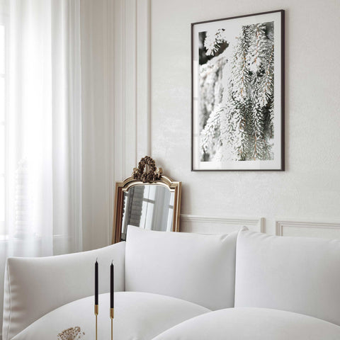 Winter and Snowy Trees  decorations for living room wall decor Online Oak poster