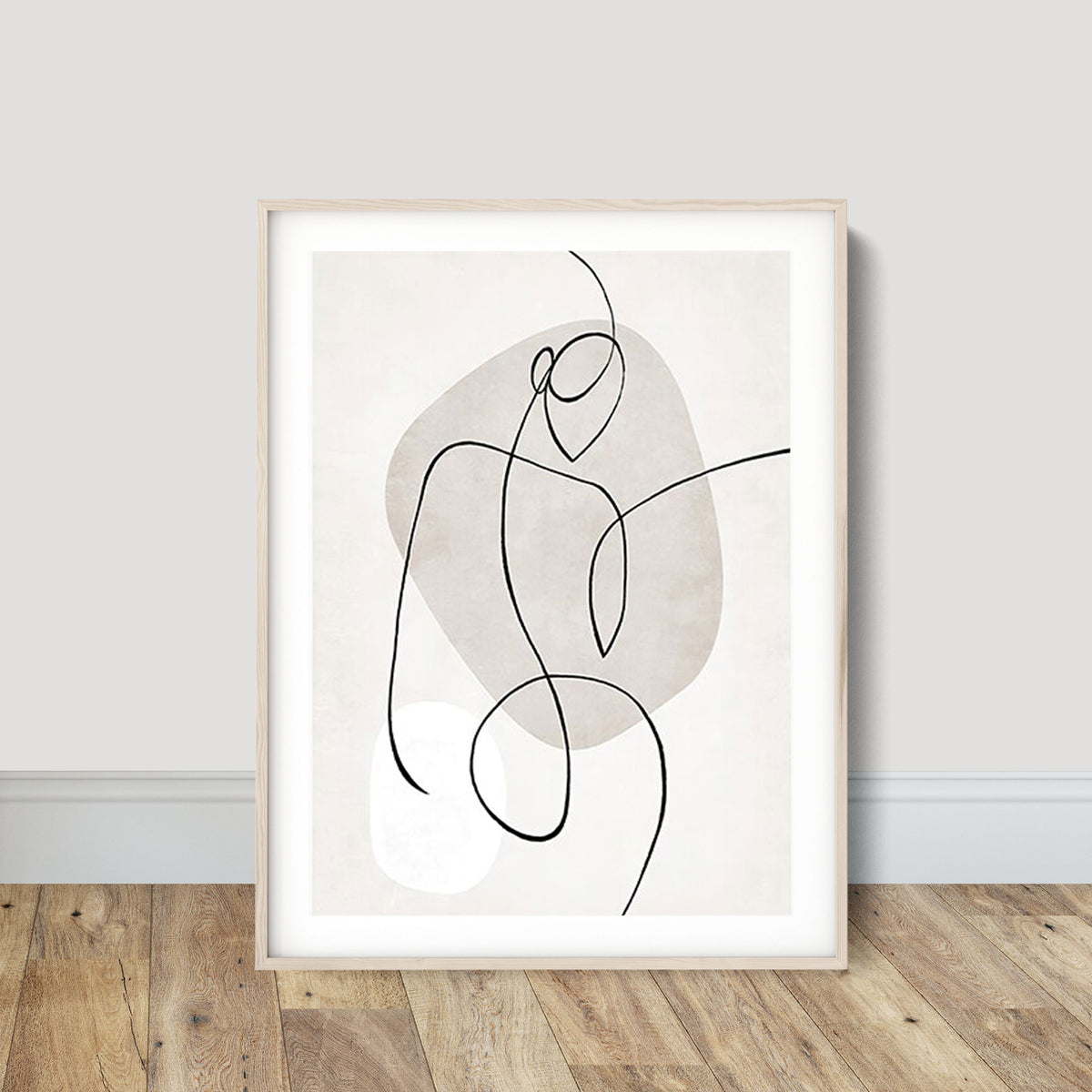 One Line Art No 4 Poster - Abstract Posters Online - OakPoster.com ...