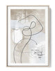 Woman One Line Art No 5 Poster - oakposter